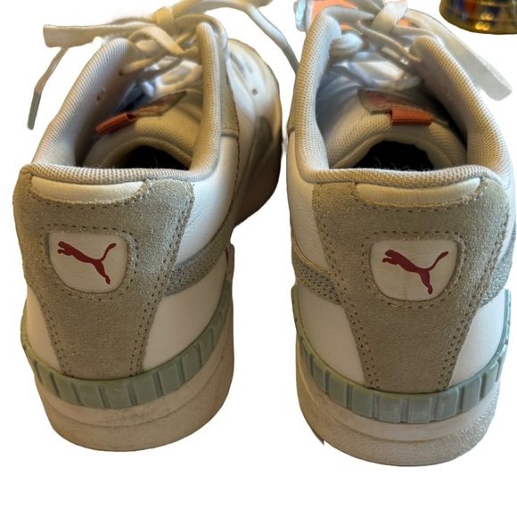 Puma Cali wedge Women’s  Leather sneakers Size 11 - Picture 2 of 8